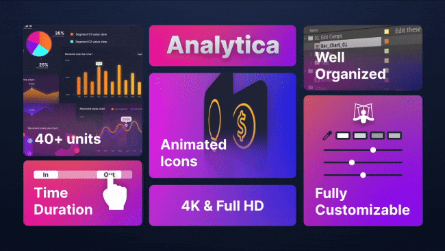 Analytica Infographic Pack - 1